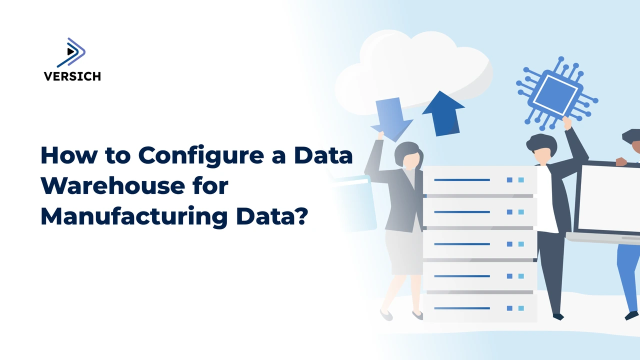 how to configure a data warehouse for manufacturing data?
