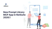 New Prompt Library MCP App in NetSuite 2026.1