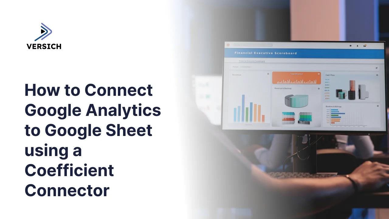 how to connect google analytics (ga4) to google sheets using a coefficient connector