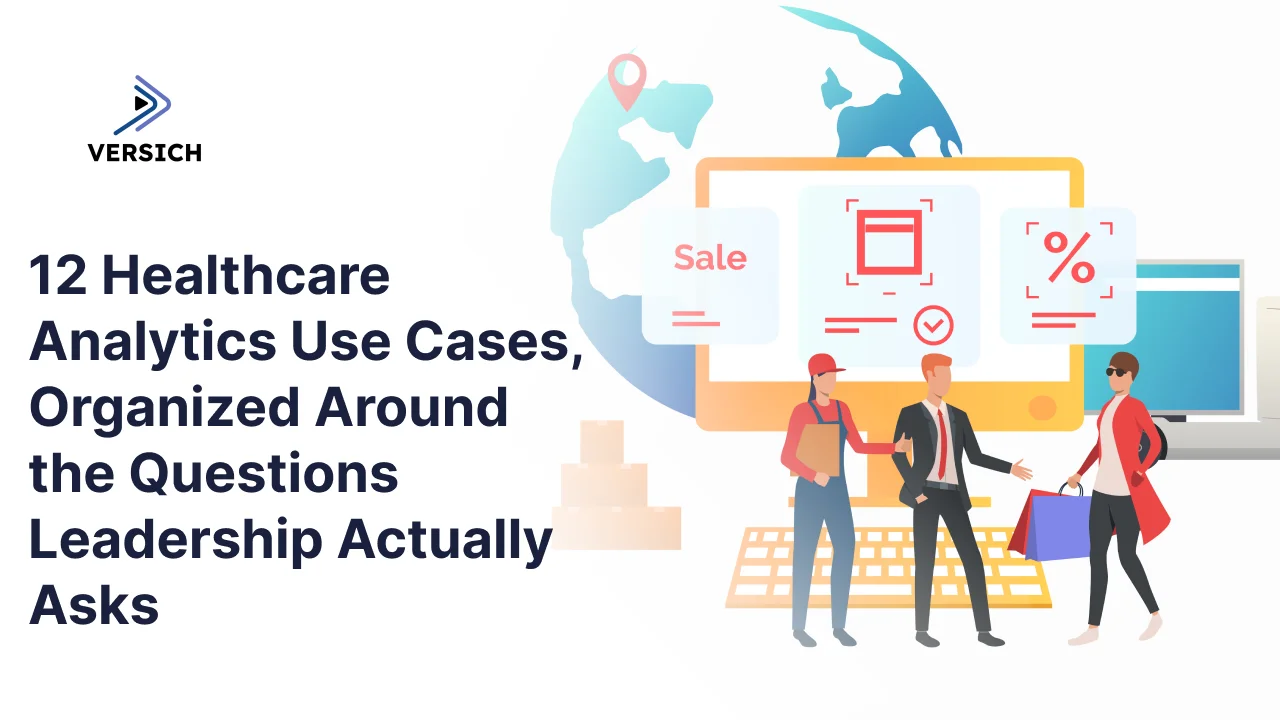 12 healthcare analytics use cases, organized around the questions leadership actually asks