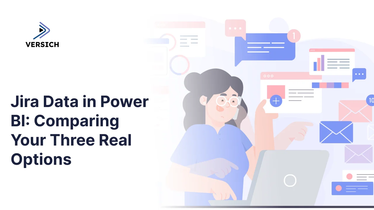 jira data in power bi: comparing your three real options
