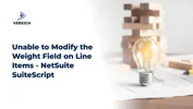 Unable to Modify the Weight Field on Line Items - NetSuite SuiteScript