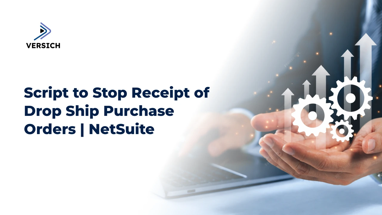 script to stop receipt of drop ship purchase orders | netsuite