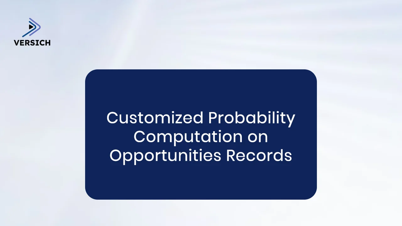 Customized Probability Computation on Opportunities (NETMAP Model)