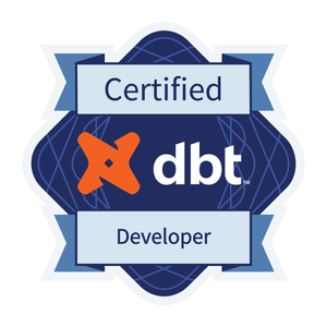 dbt Certified Developer