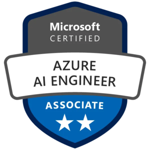 Microsoft Certified: Azure AI Engineer Associate