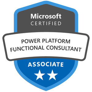 Microsoft Certified: Power Platform Functional Consultant Associate